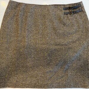 International Concepts Brown Mini Skirt
